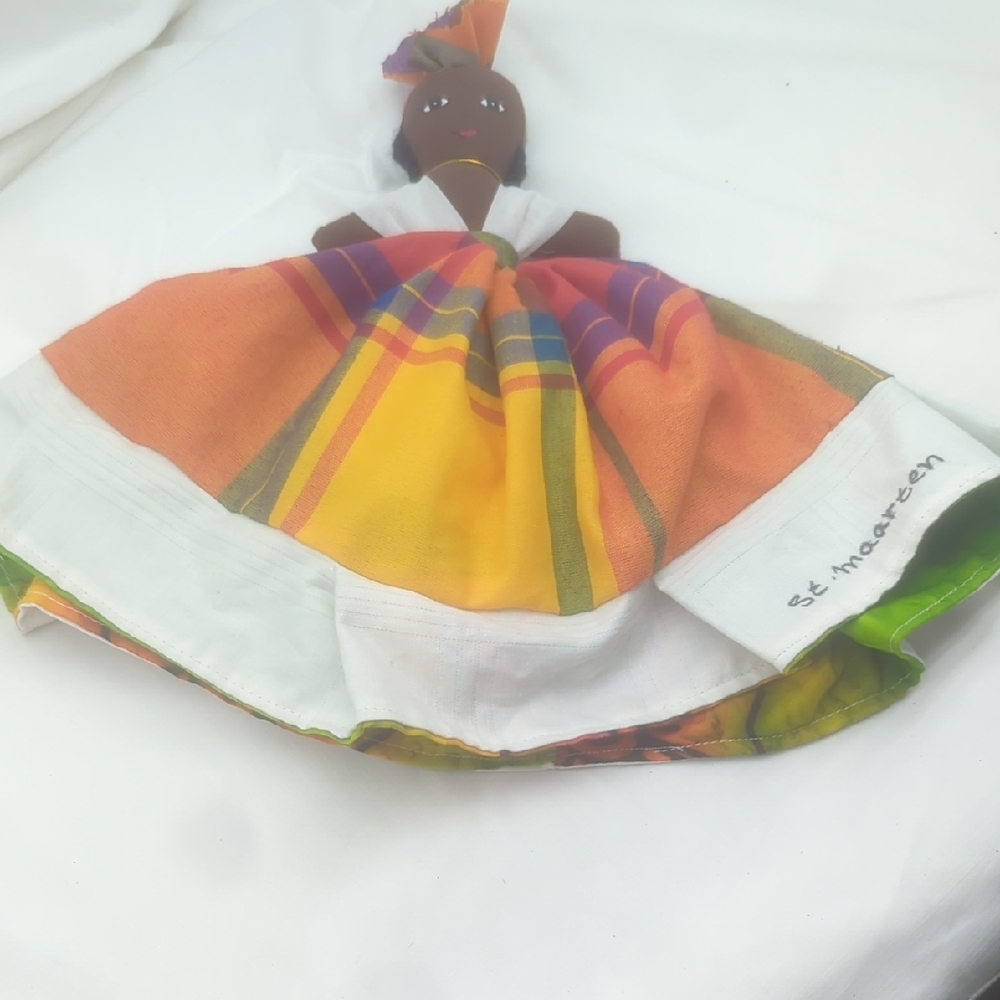 Vintage St.Maarten Topsy Turvey Double Headed Doll